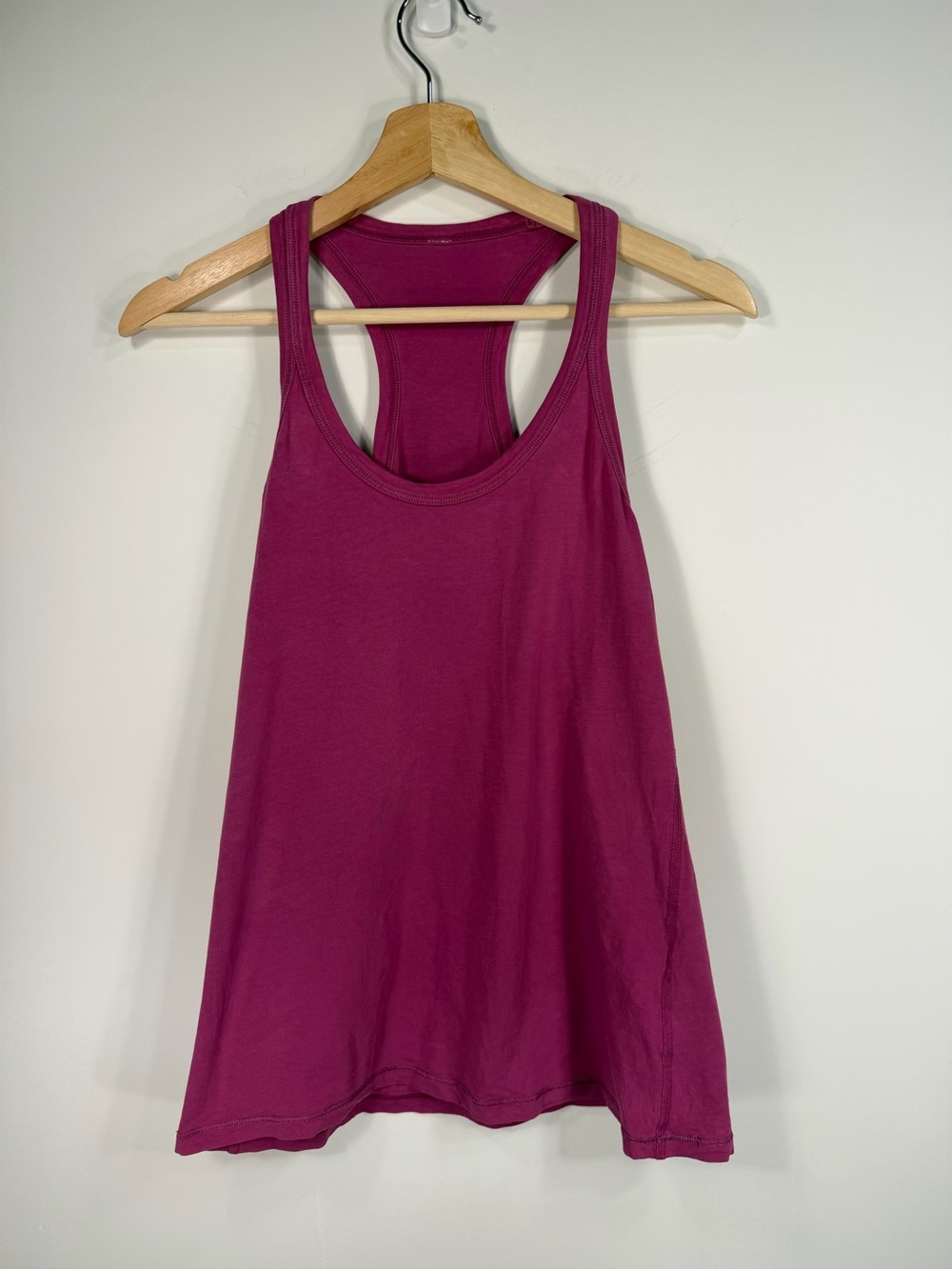 Lululemon Athletica Racerback Tank Top in Berry Pink
